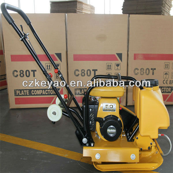 Vibratory concrete soil C80T vibrating plate for sale