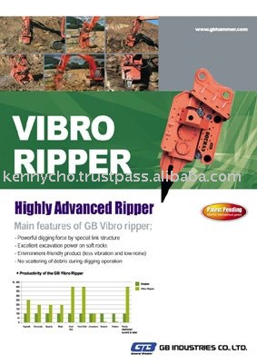 Vibro Ripper For Excavator