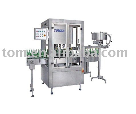 Vinegar cap pressing machine