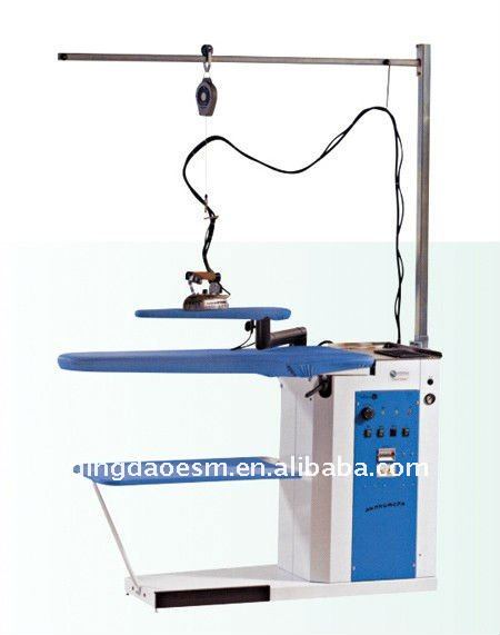 VIOLIN TYPE TRIMMING AND IRONING INTEGRATED MACHINE