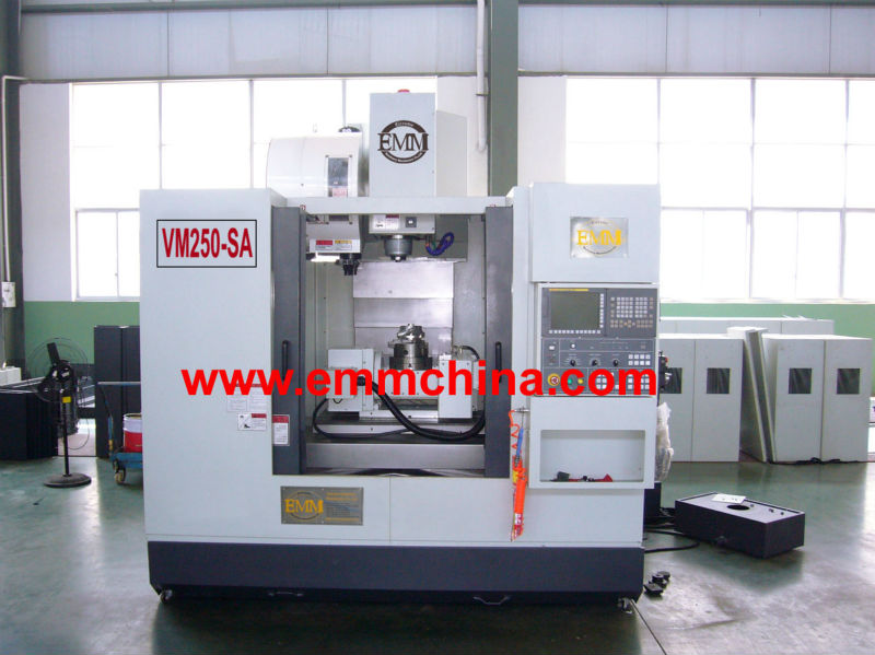 VM250-SA 5 axis linked movement machine center