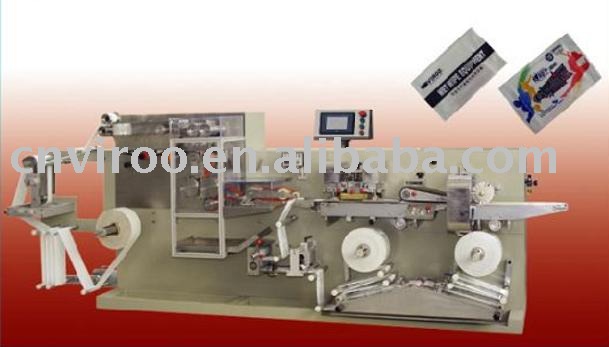 VPD258-F1 High-speed 4side sealing wet wipes machine