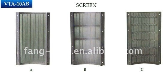 VTA10AB Screen for rice milling machinery