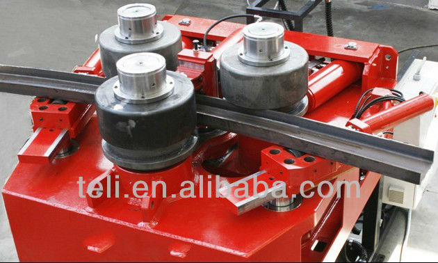 W24S-45 tube rolling machine,square tube bending machine,angle bending machine