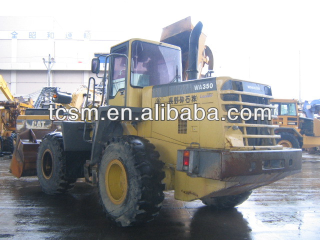 WA350-3 exporting used Japan original Komatssu wheel loader