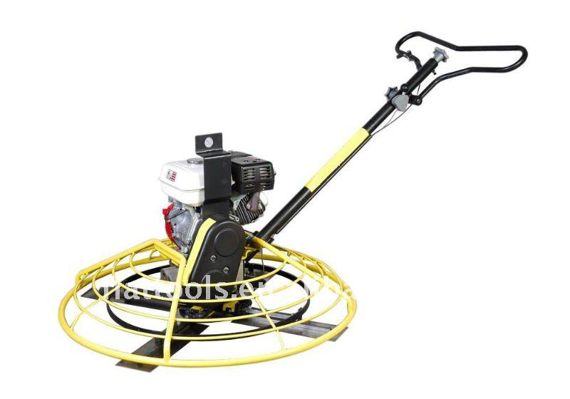 Walk behind power trowel machine