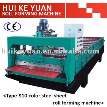 Wall panel roll forming machine