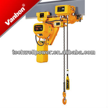 WANBO - 1~35 tonne Electricl Trolley Chain Hoist - 1t Chain Hoist