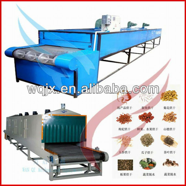 Wanqi best!vegetable/potato dryer/mesh belt dryer/conveyor belt dryer