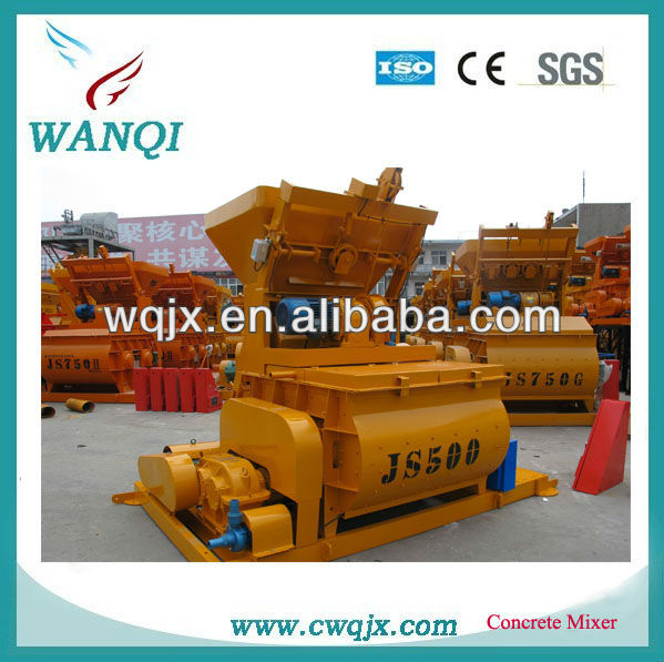 Wanqi High Efficient Concrete Mixer hot sale in 2013