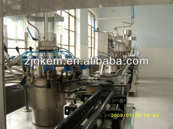 washer filler and seamer 3-in-1 Machine for water,automatic filler device