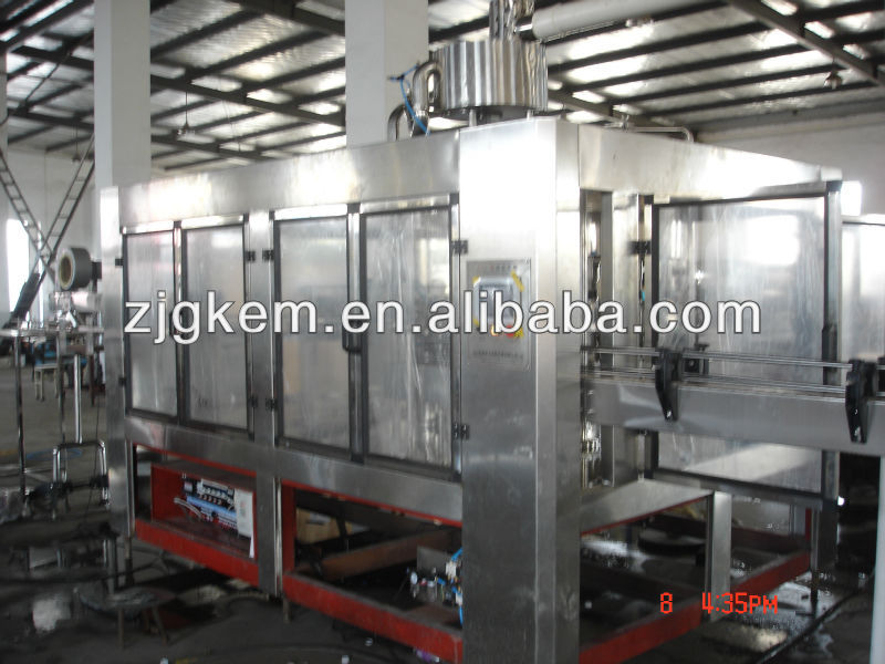 washer filler and seamer 3-in-1 Machine with automatic filling line for bottle mineral water