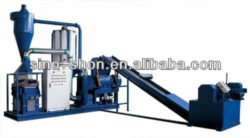 Waste Cable and Scrap Copper Wire Recycling Machine Equipment From Plastic