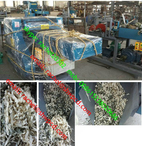 waste cloth cutter/ fiber cutting machine/ rag cutter /rag recycling machine