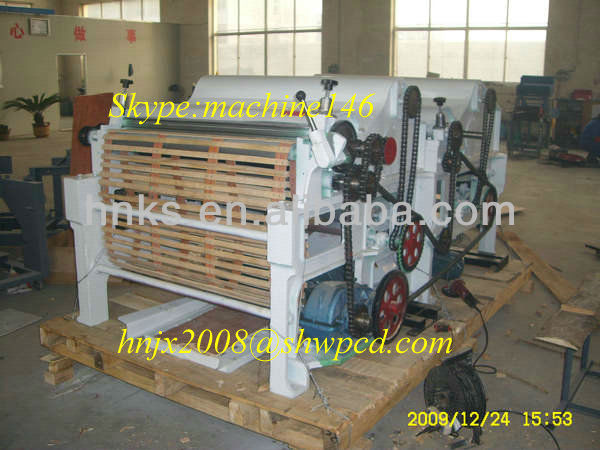 waste cotton recycling machine/ texitle fabric recycling machine