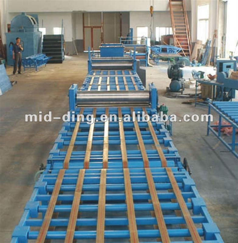 waste crop fire-resistant board machine