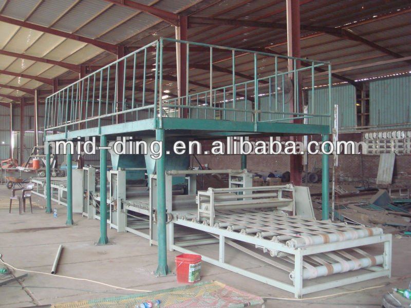 waste crop fireproof board making machine