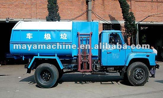 waste management tipper garbage truck