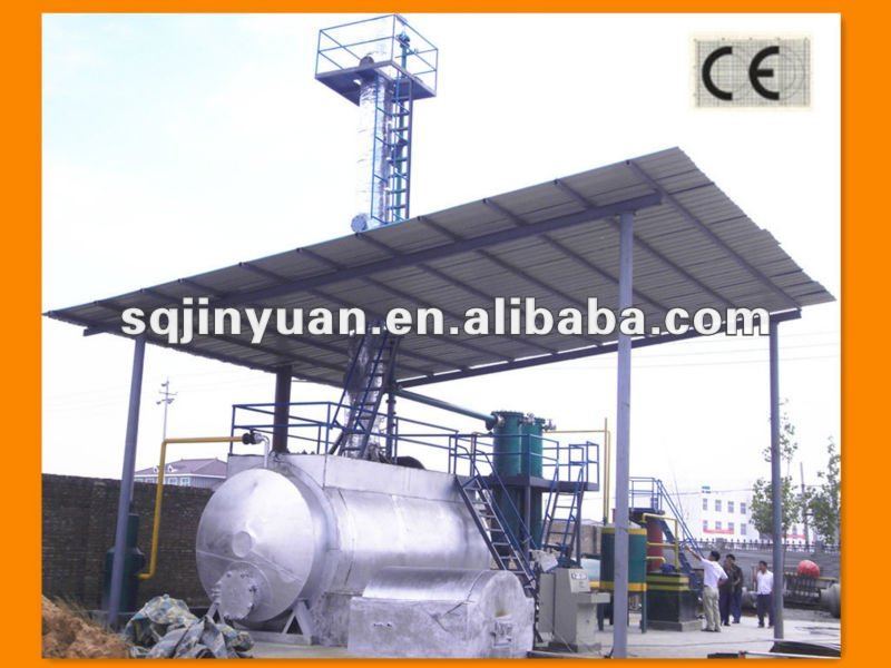 Waste oil to diesel plant with CE and SGS