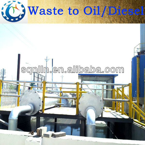 WASTE OLD TYRE OIL RECYCLING MACHINE