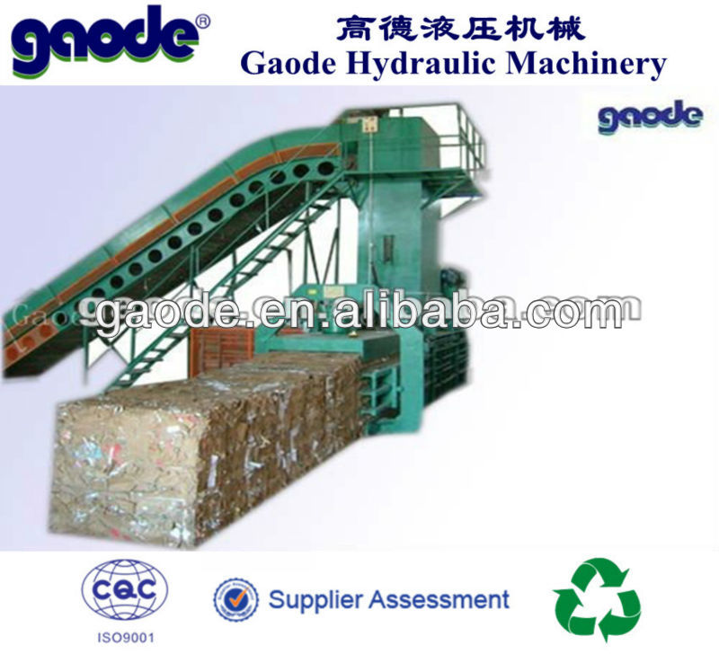 Waste Paper PLC Control Horizontal Baler