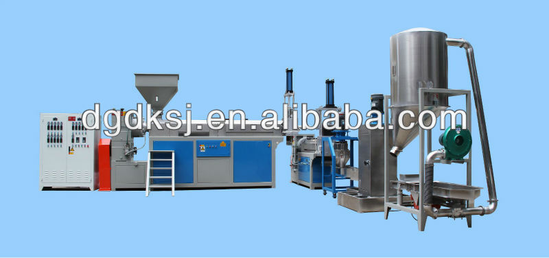 waste plastic film and bag recycling extrudor machine