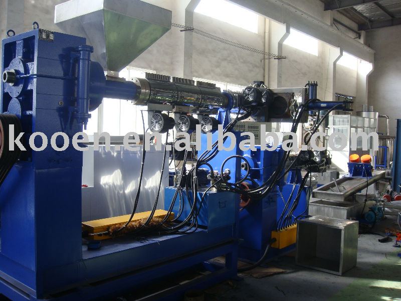 waste plastic granulator machine