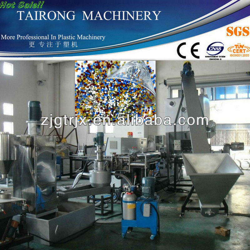 Waste PP PE Plastic Granulator/plastic granules making machine