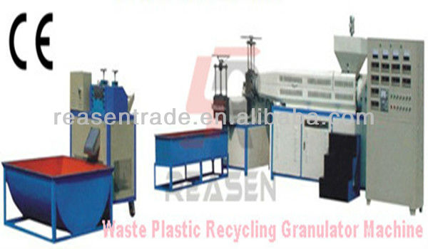 Waste Recycle Plastic Granules Making Machine Price (RS-SJ115/135)