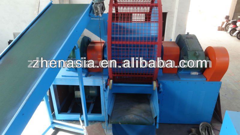 waste Tire Crusher in rubber