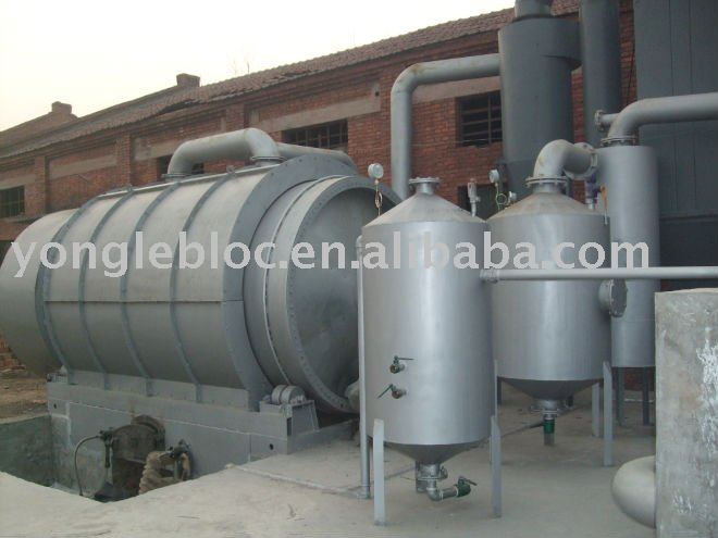 Waste Tire Pyrolysis Plant