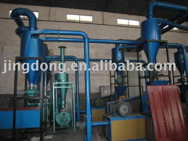 waste tire recycling line