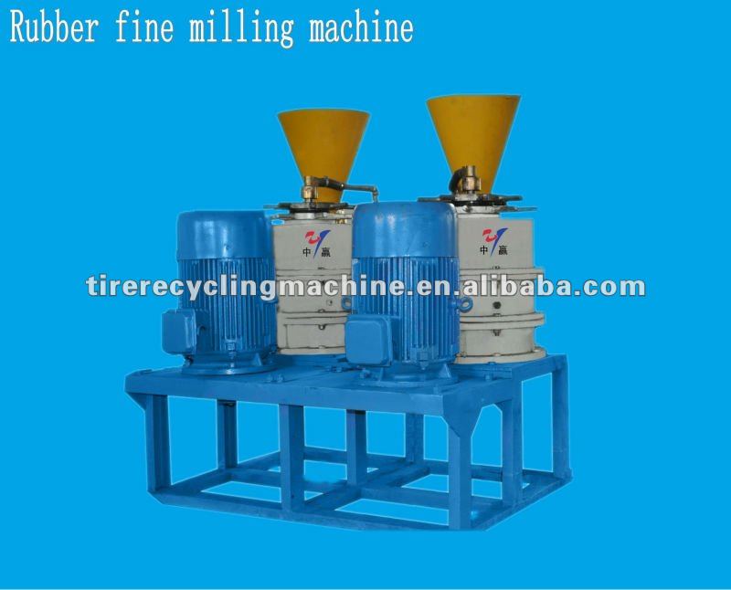 waste tyre milling machine