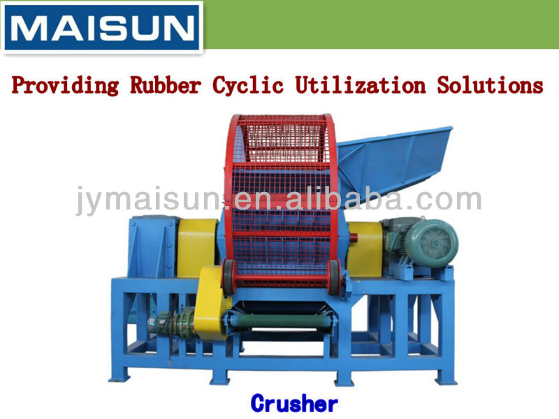 waste tyre recycling machine-Crusher