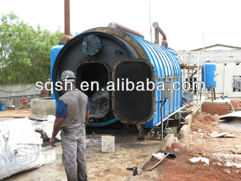 waste tyre refining equipment