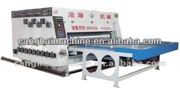 water based flexo Printing Slotting die cut Machine