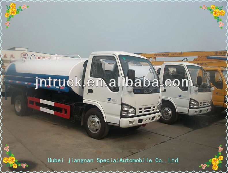 water cart Diesel sprinker ISUZU water tank vehicle