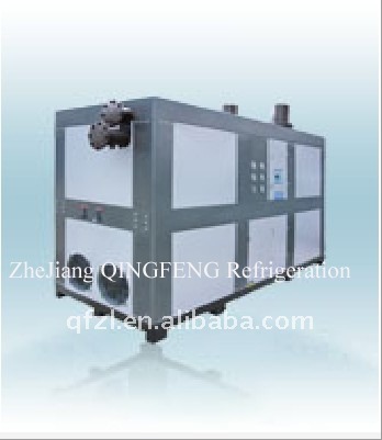 Water cooled high temperature type freezing dryer