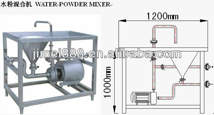 Water- Powder Mixer