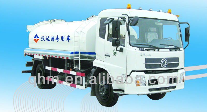 Water spraying truck