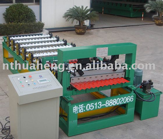 Wave Tile Roll Forming Machine