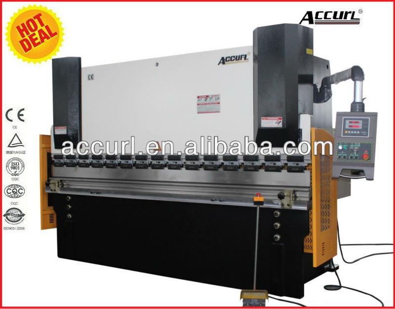 WC67Y-100T/2500 E10 Hydraulic Torsion Bar Sheet Metal Bending Machine