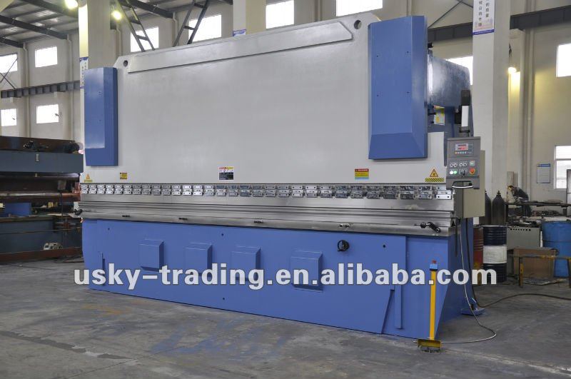 WC67Y-250/6000 hydraulic press brake machine