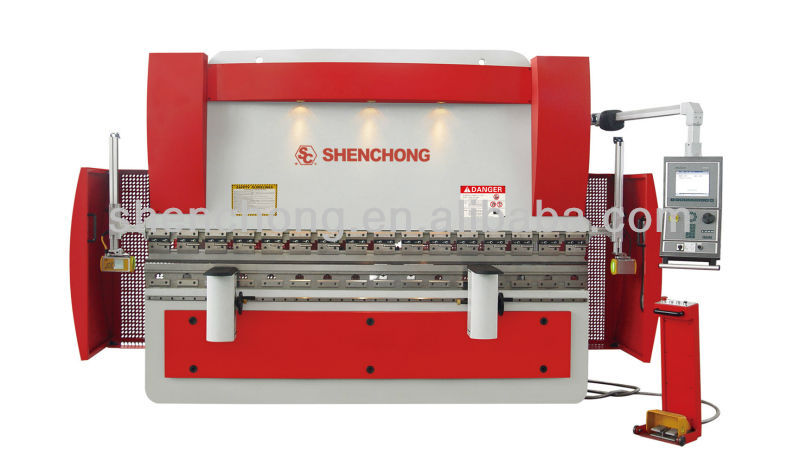 WE67K-100T/3200 CNC Hydraulic press brake