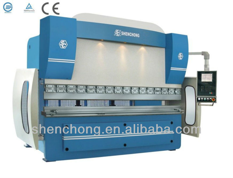 WE67K-125/3200 CNC hydraulic press brake for 4mm metal sheet bending