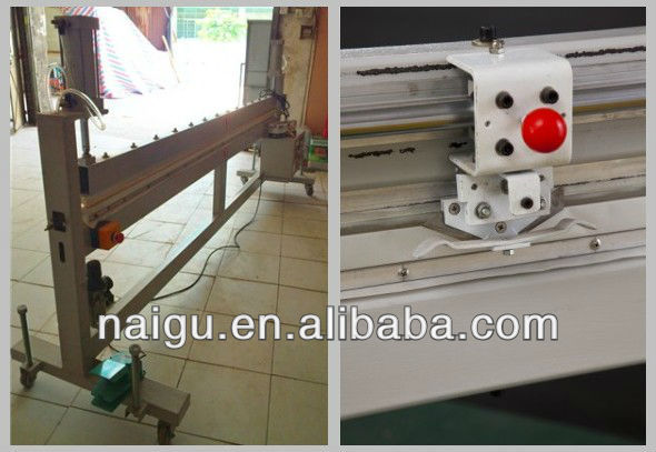 welding and cutting machine for plastic bags
