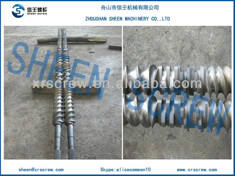 Well performance extruder parallel twin double screw cylinder barrel in Zhoushan