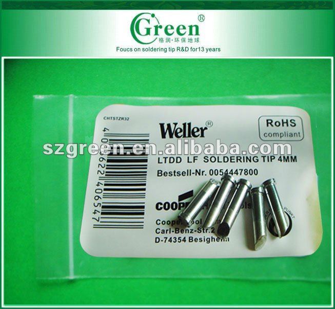 WELLER LTDD Lead free safety soldering tips 4.0mm