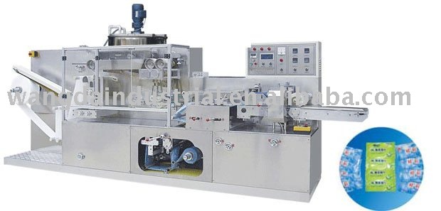 Wet tissue machine (full automatic and most reasonable price)