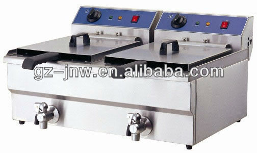 WF-162V electric deep fat fryer for chip, chicken fryer with CE